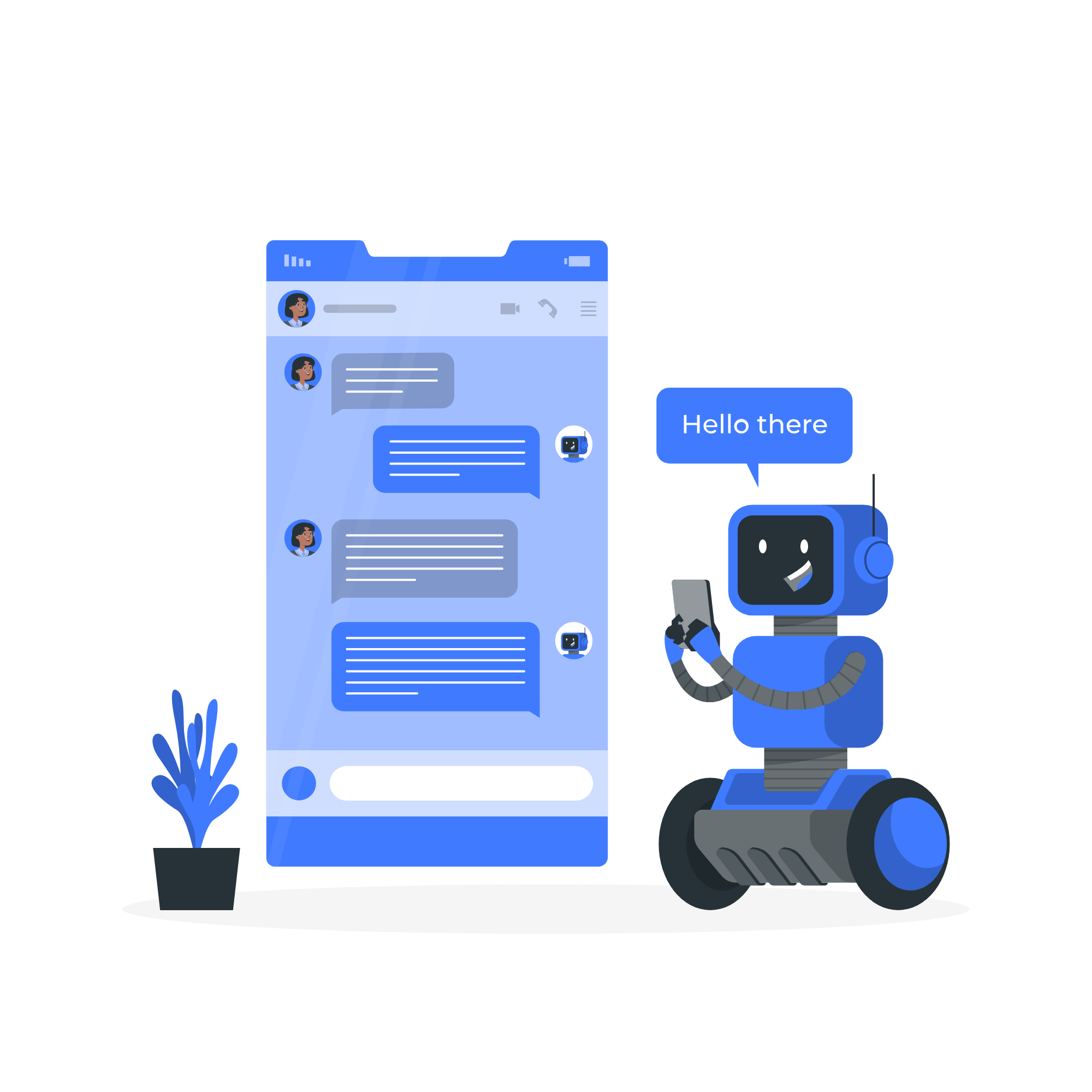 Schedule appointments, send catalogs and organize chats easily