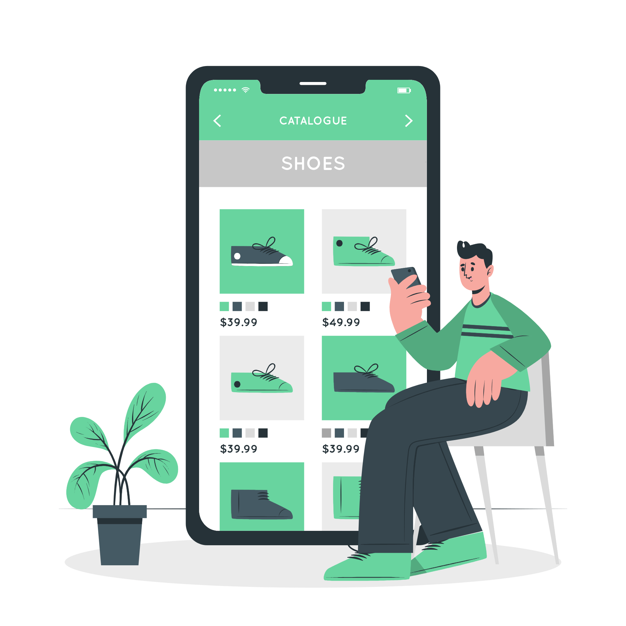 Detect products by image