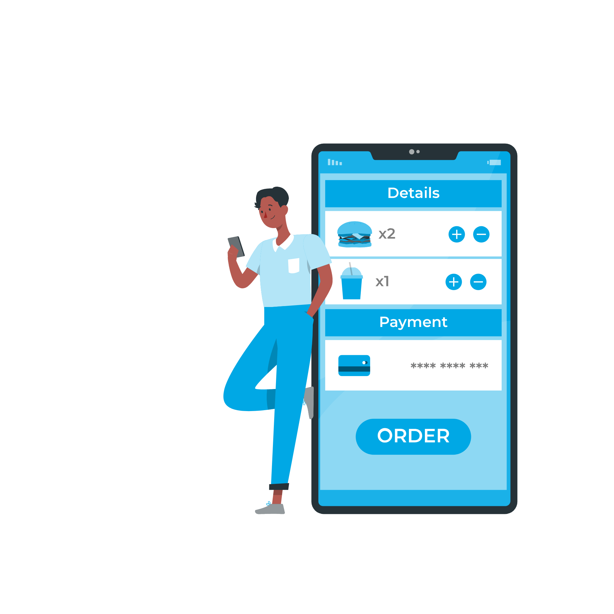 Customer service with Telegram chatbot